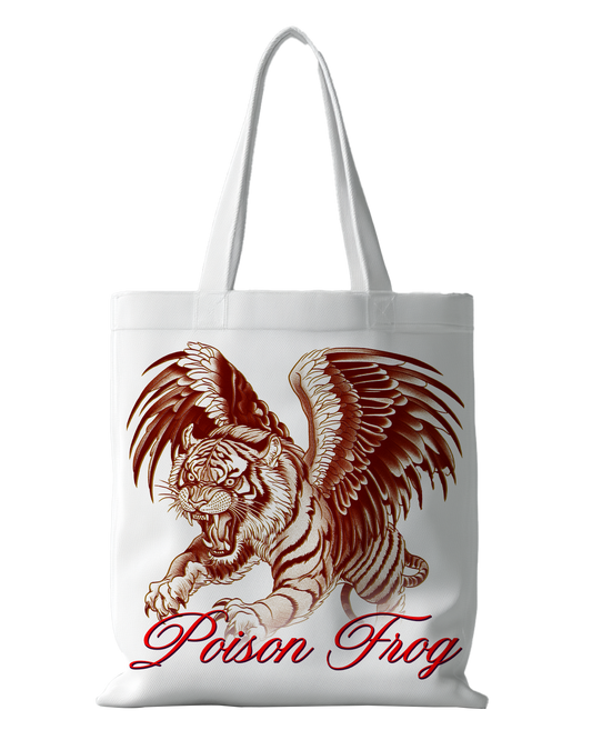 Untamed Zipper Tote Bag