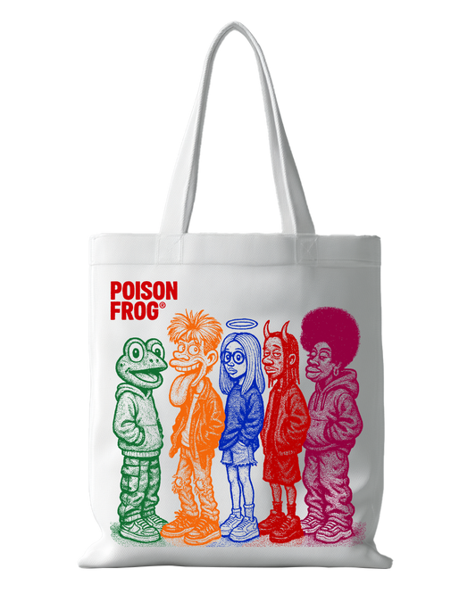 Odd Bunch Zipper Tote Bag