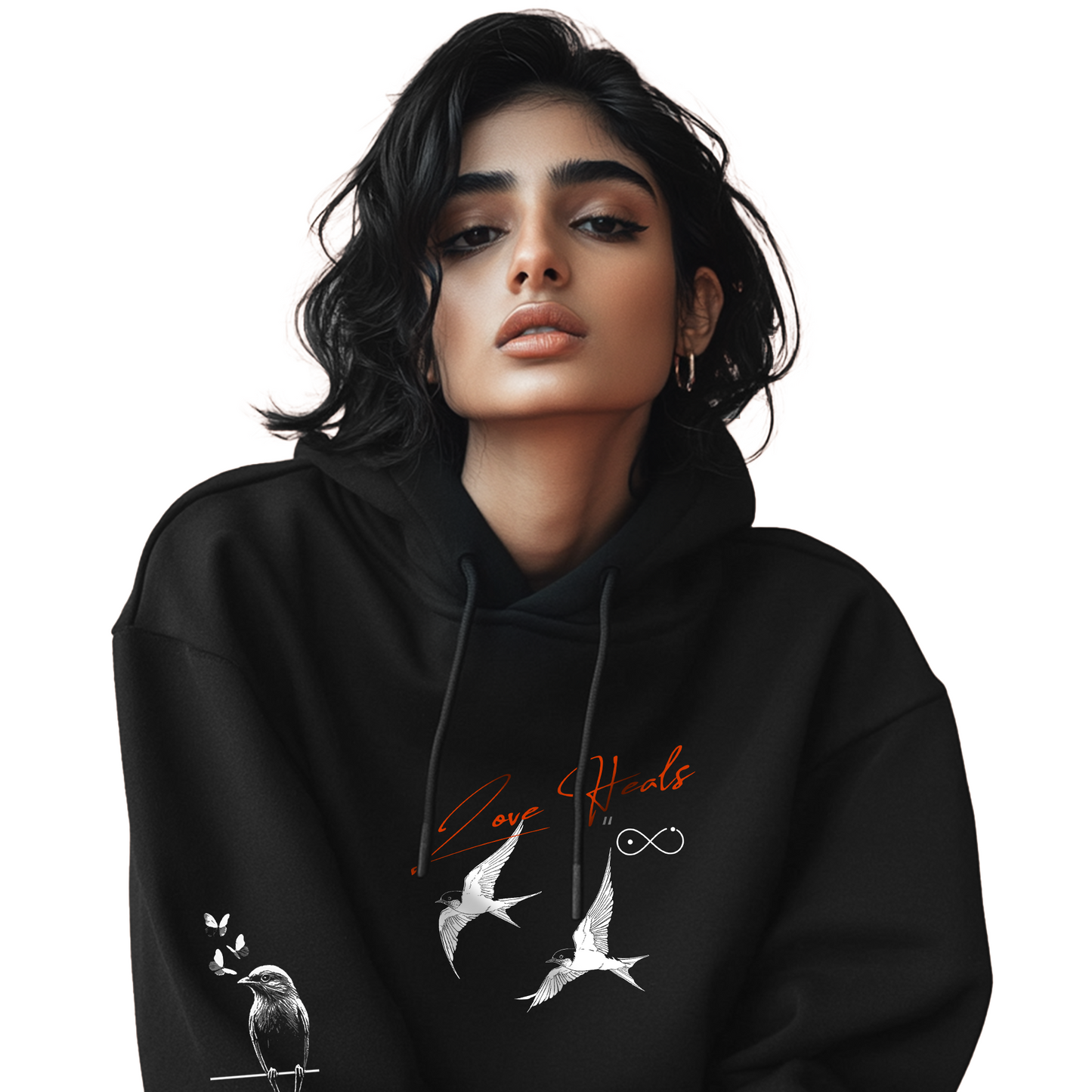 Lack Of Affection Oversized Hoodie