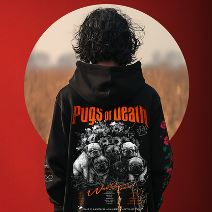Pugs of Death Oversized Hoodie