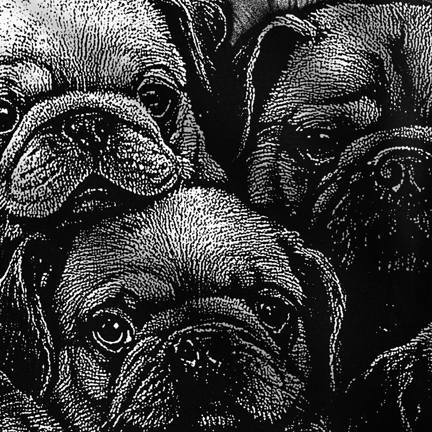 Pugs of Death Oversized Hoodie
