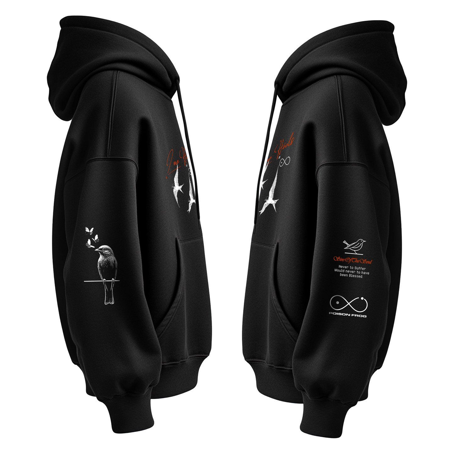 Lack Of Affection Oversized Hoodie