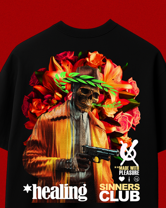 SINNERS CLUB OVERSIZED TEE