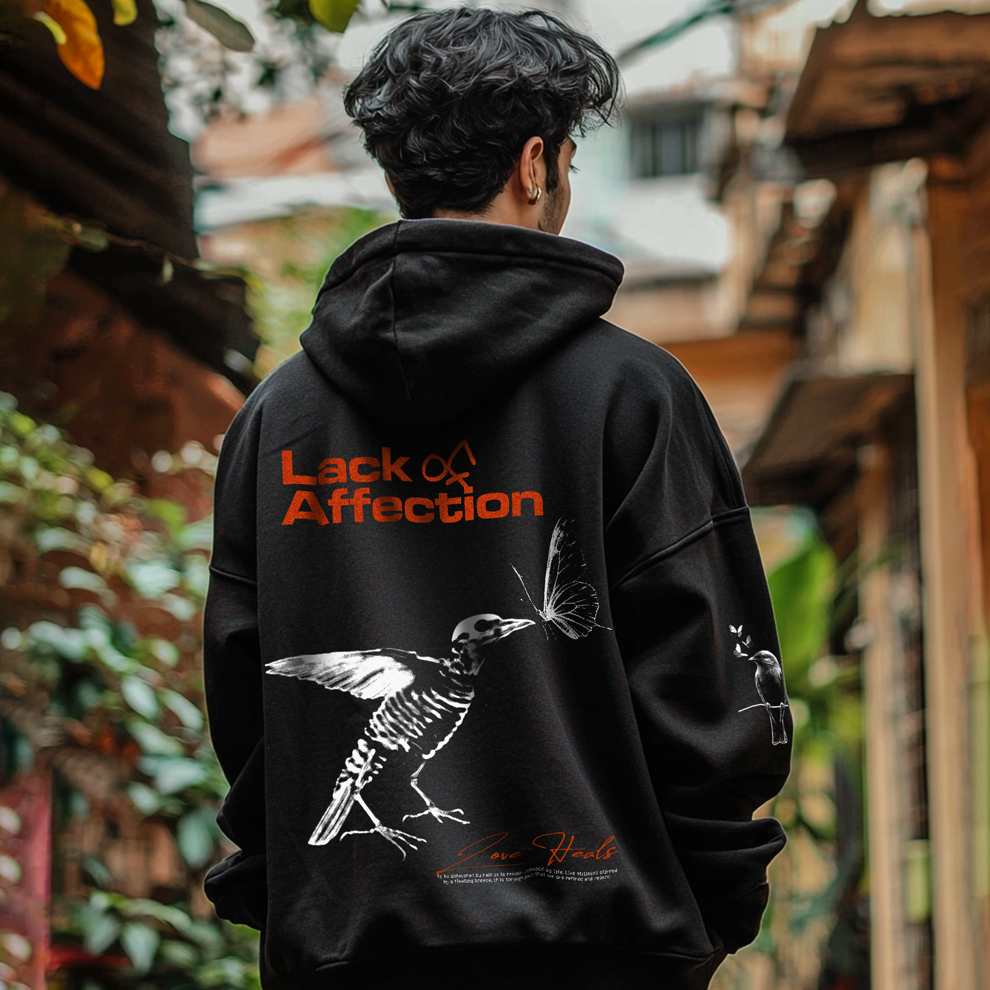 Lack Of Affection Oversized Hoodie